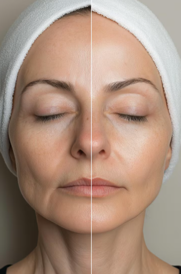 Treatment before and after